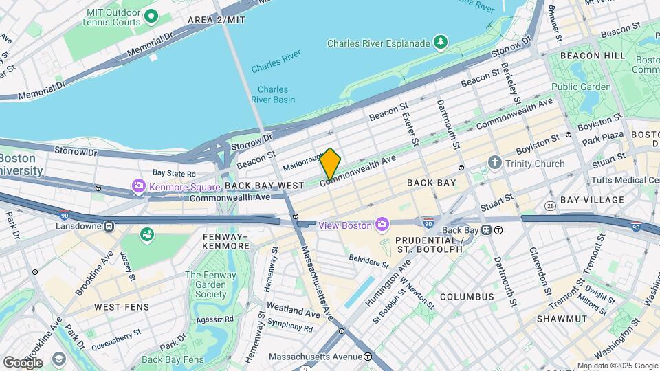 40 Hereford St, Unit 7 Map and Location Details