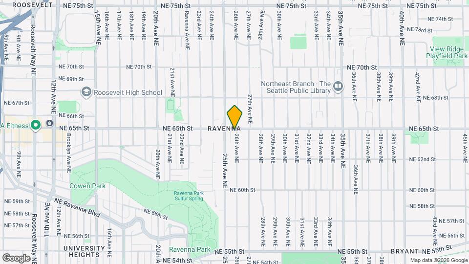 2517 NE 65th St Map and Location Details