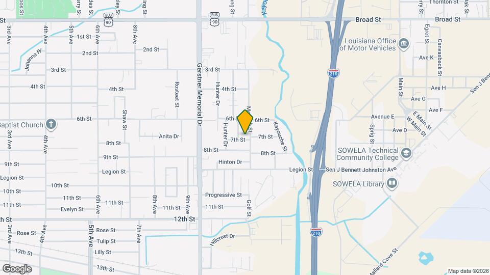 2803 7th St, Unit 215 Map and Location Details