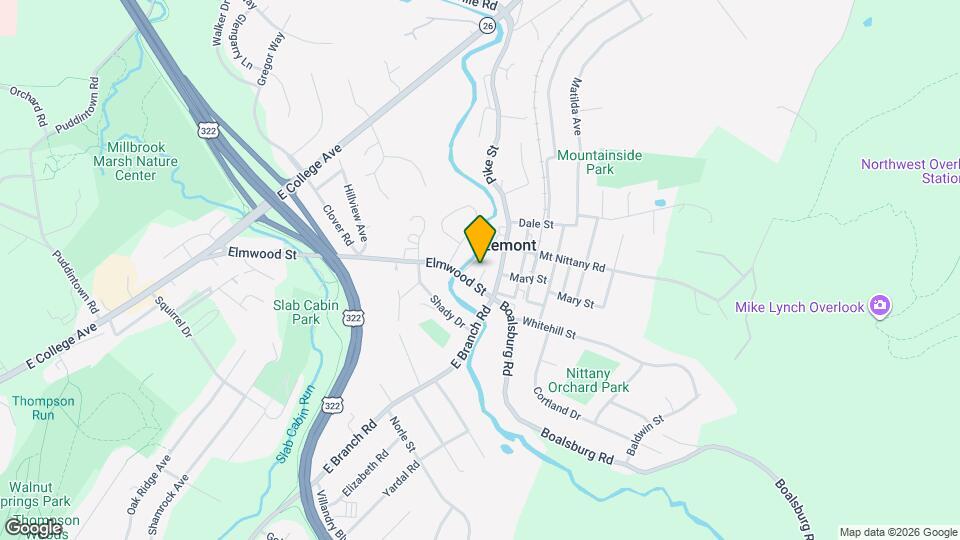 900 Cherry Alley Mapa y Detalles de la Ubicación