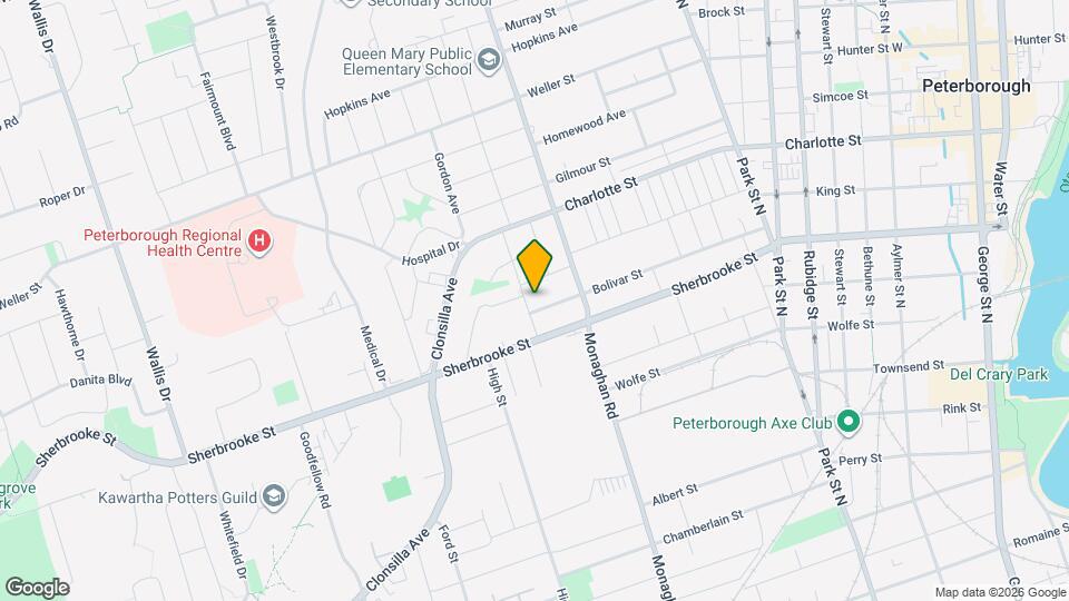 642 Bolivar St Map and Location Details