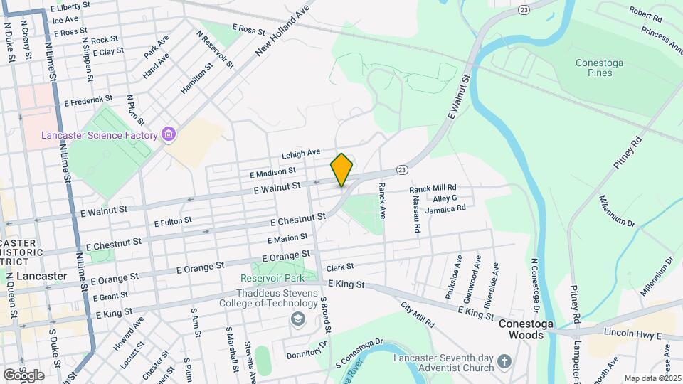 247 McCaskey Avenue Map and Location Details