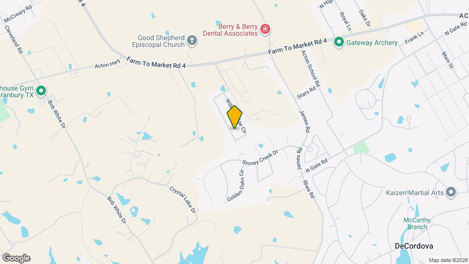 2833 Willow Ridge Cir Map and Location Details