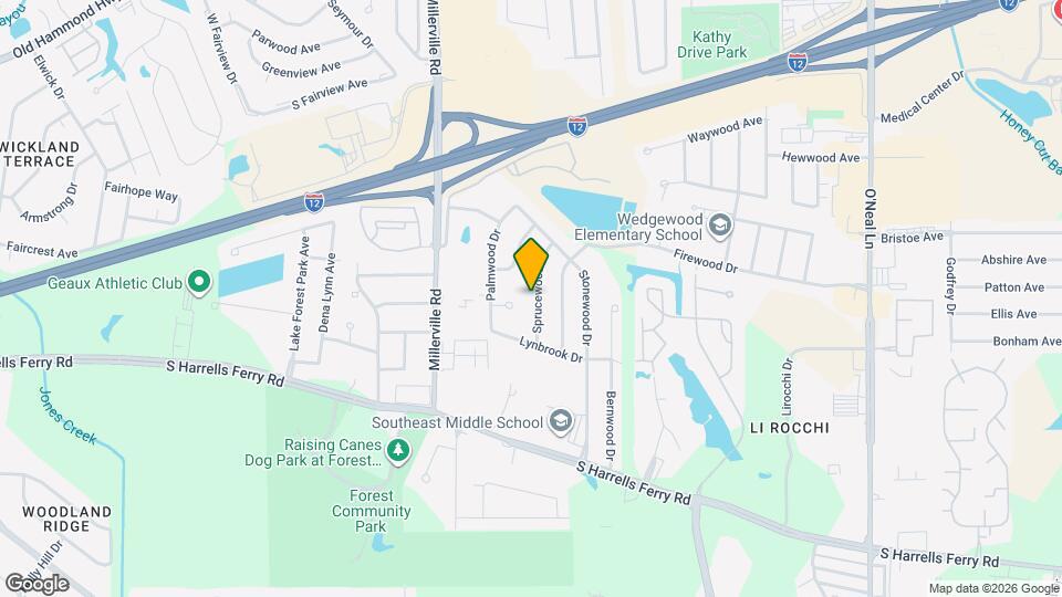 2208 Sprucewood Dr Map and Location Details