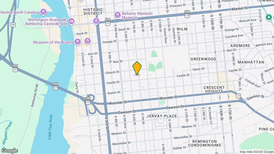 516 S 7th St Map and Location Details