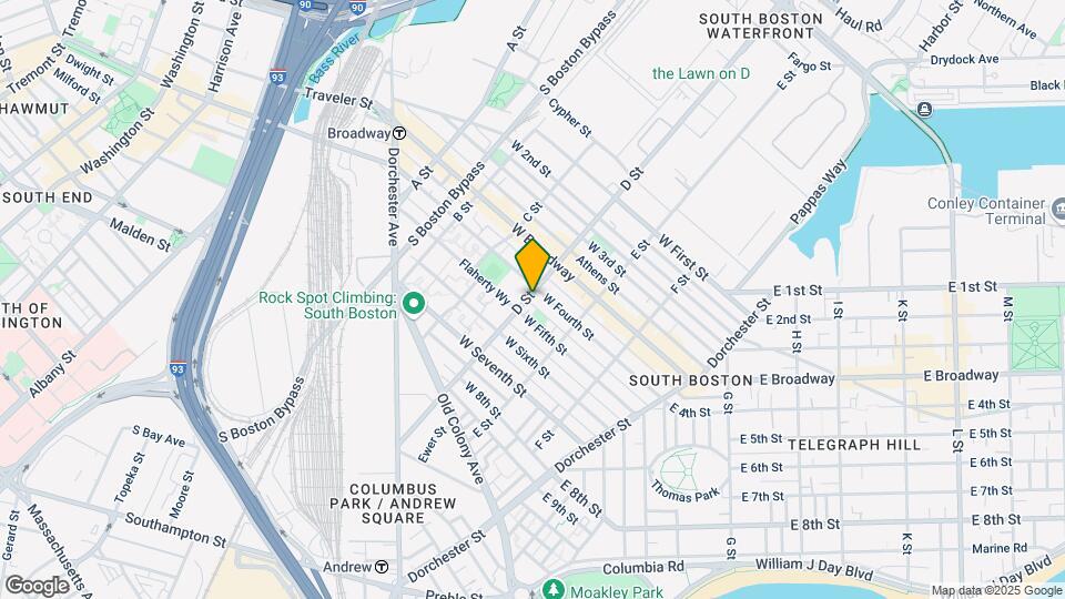 215 D St Map and Location Details