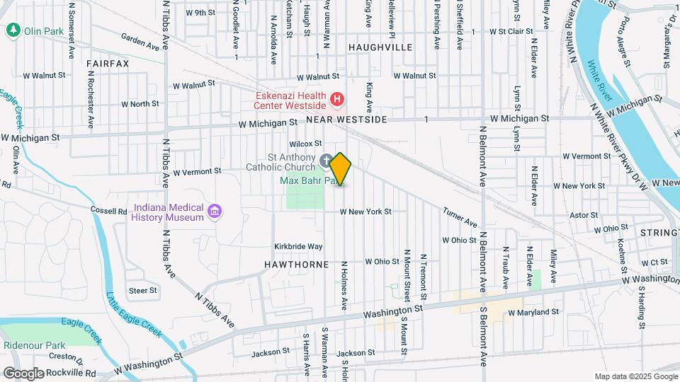 336 N Holmes Ave Map and Location Details