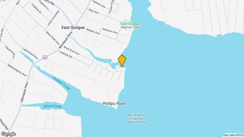 2 Bayside Ave Map and Location Details