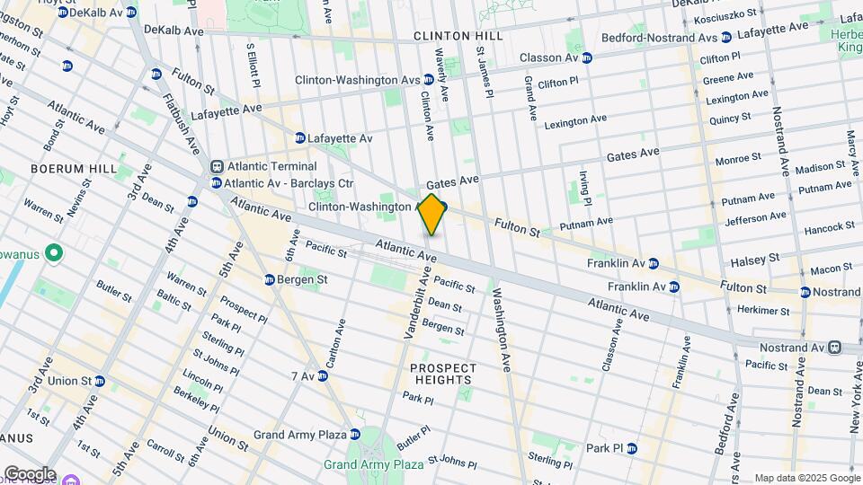 545 Vanderbilt Ave Map and Location Details