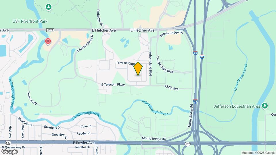 8011 Terrace Arbor Ct Map and Location Details