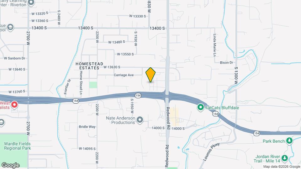 1822 W Torlundy Dr Mapa y Detalles de la Ubicación