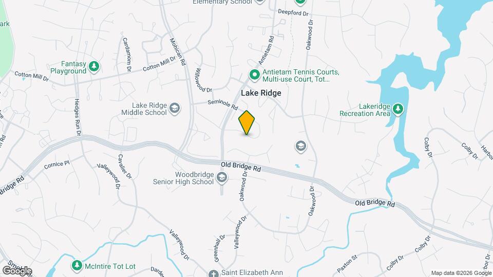 2913 Seminole Rd Map and Location Details