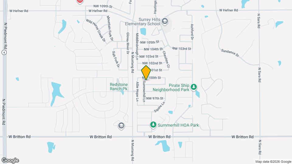 11309 NW 99th St Map and Location Details
