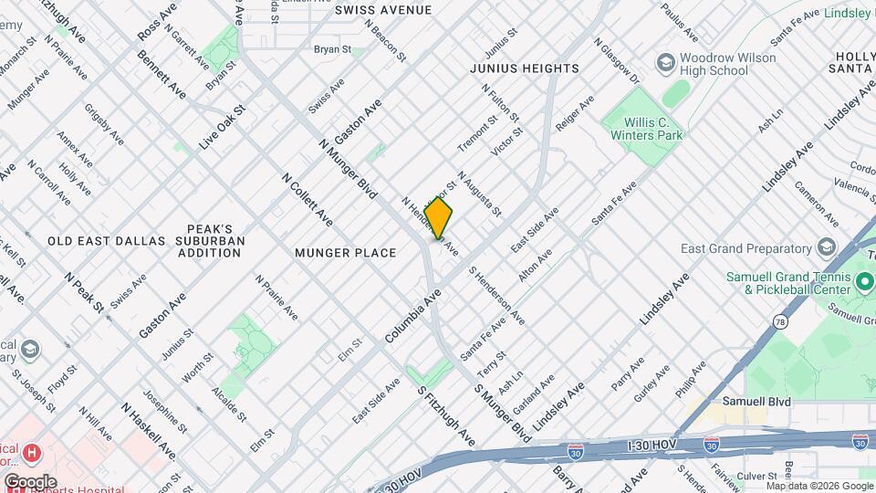 5206 Reiger Ave Map and Location Details