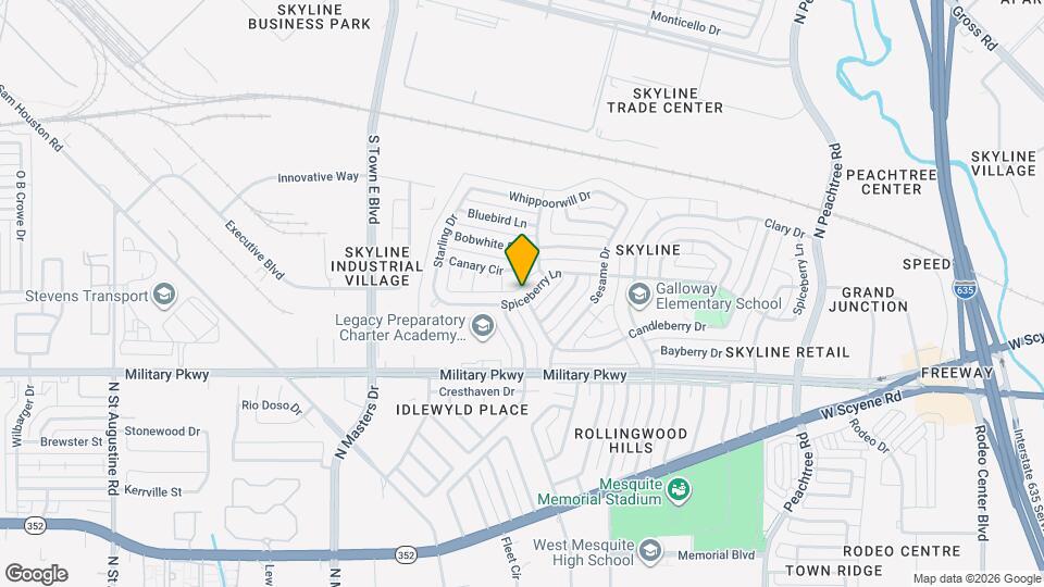 2617 Spiceberry Ln, Unit 287 Map and Location Details