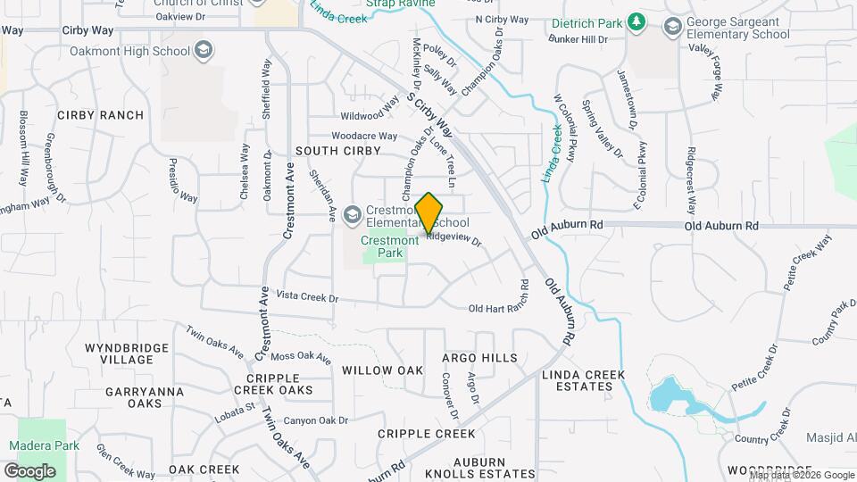 1856 Ridgeview Dr Map and Location Details