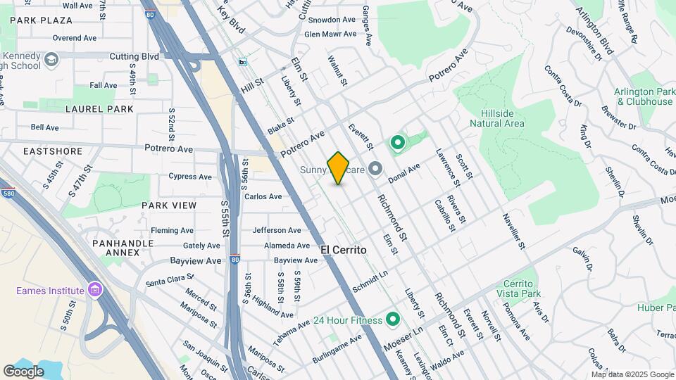 1421 Liberty St Mapa y Detalles de la Ubicación