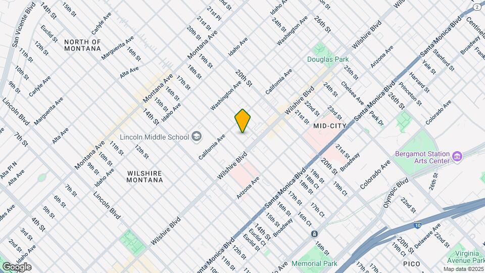 1131 17th St Map and Location Details