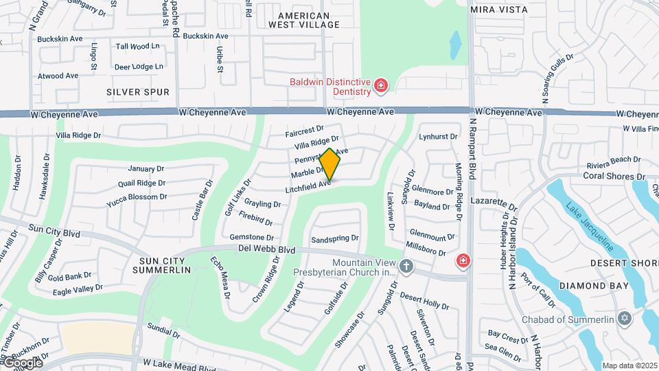 8901 Litchfield Ave Map and Location Details