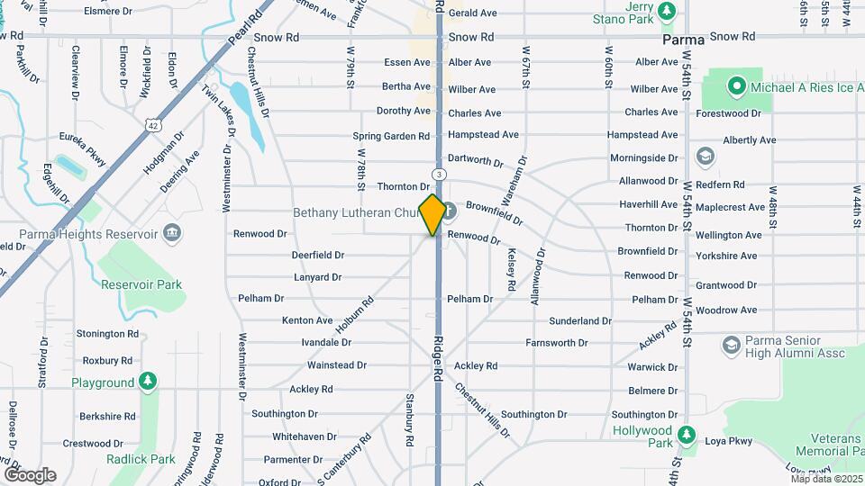 6084 Ridge Rd Map and Location Details