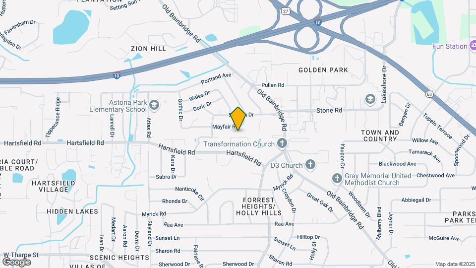 1830 Sylvan Ct Map and Location Details