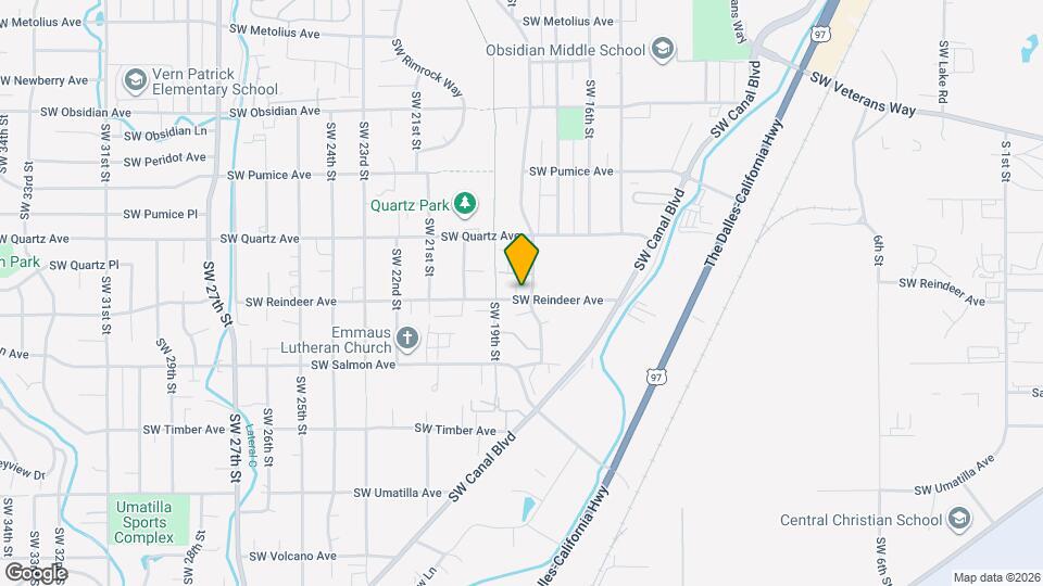 1813 SW Reindeer Ave Map and Location Details