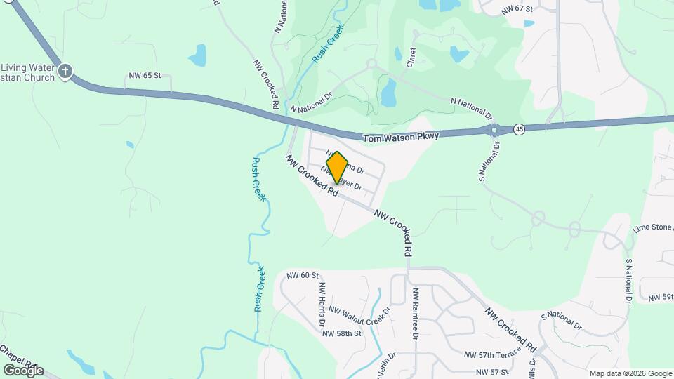 11008 NW Crooked Rd Map and Location Details