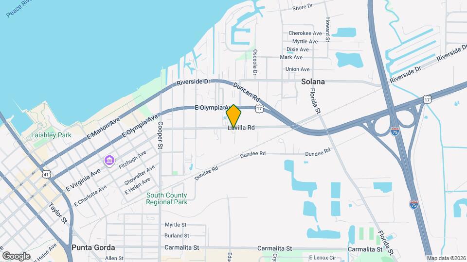 1507 Lavilla Rd Map and Location Details