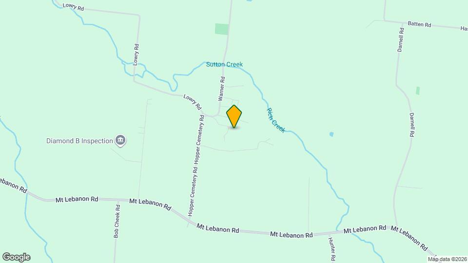 2705 Warner Rd Map and Location Details