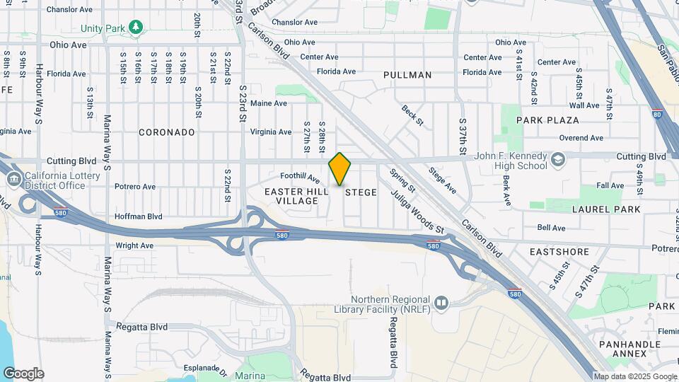 607 S 29th St Map and Location Details