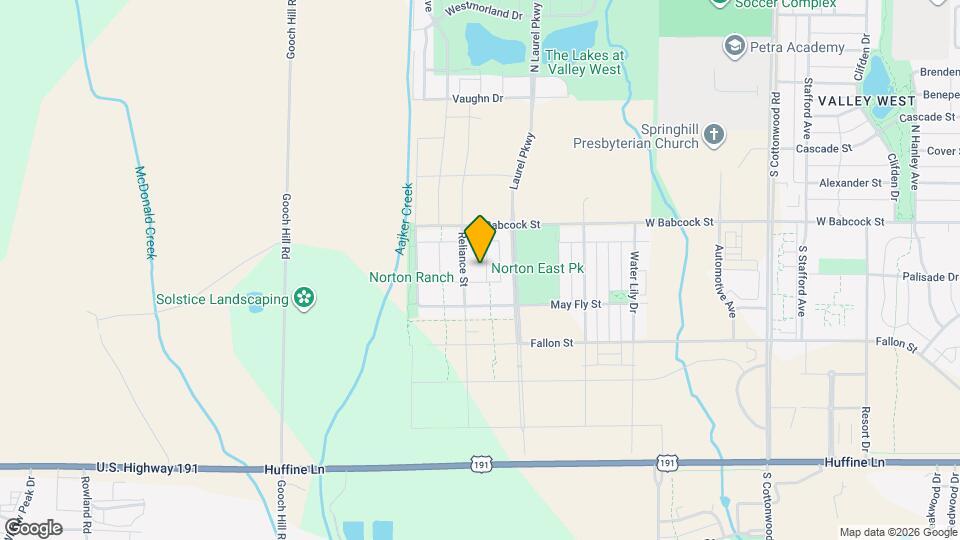 155 Valley Fire Ln Map and Location Details