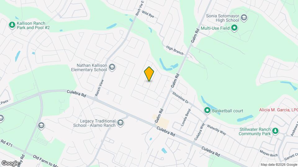 8415 Meadow Plains Map and Location Details