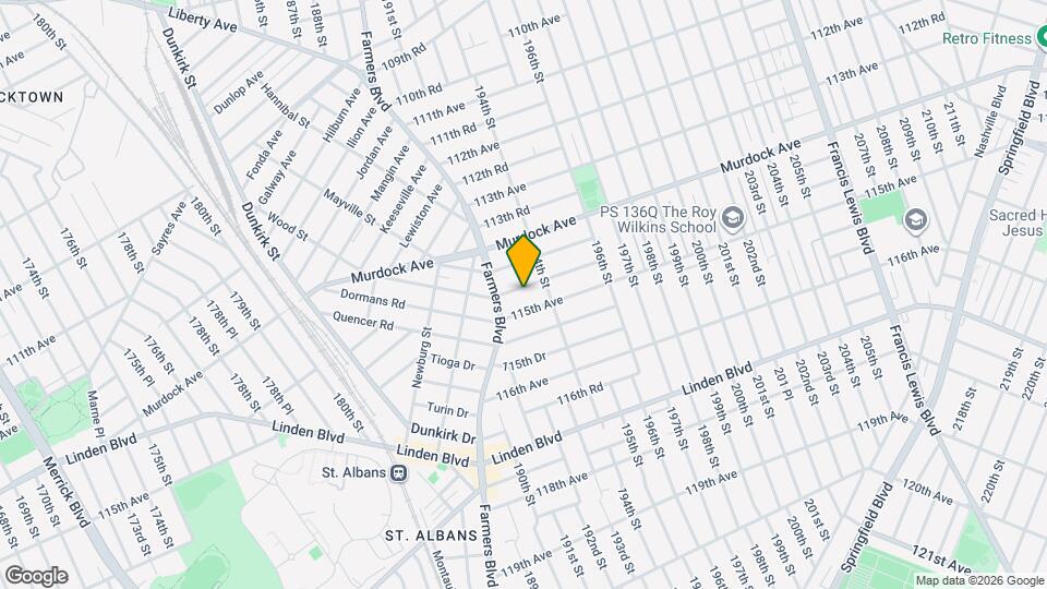 191-28 114th Dr Map and Location Details