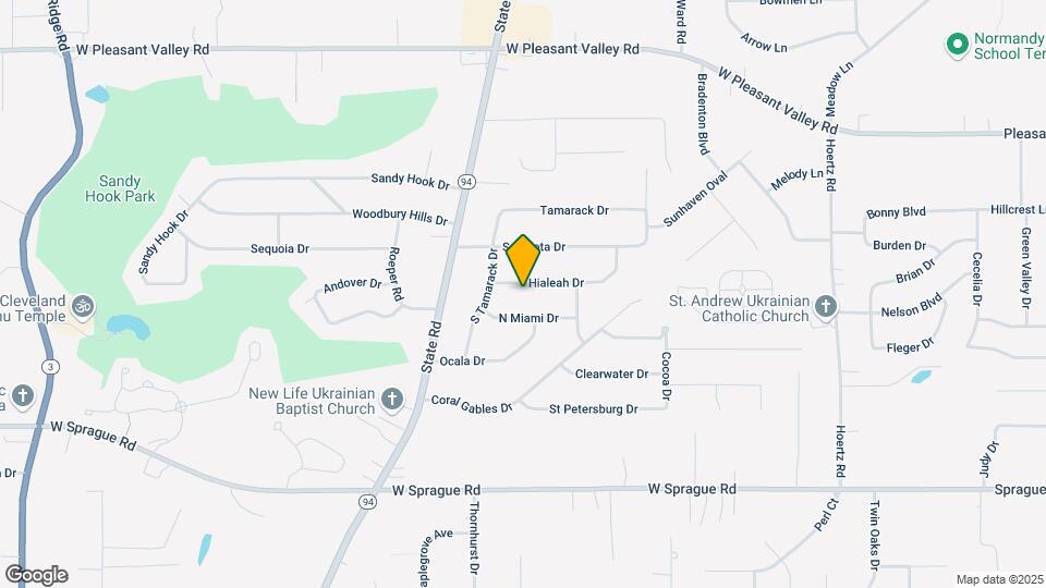 4477 Hialeah Dr Map and Location Details