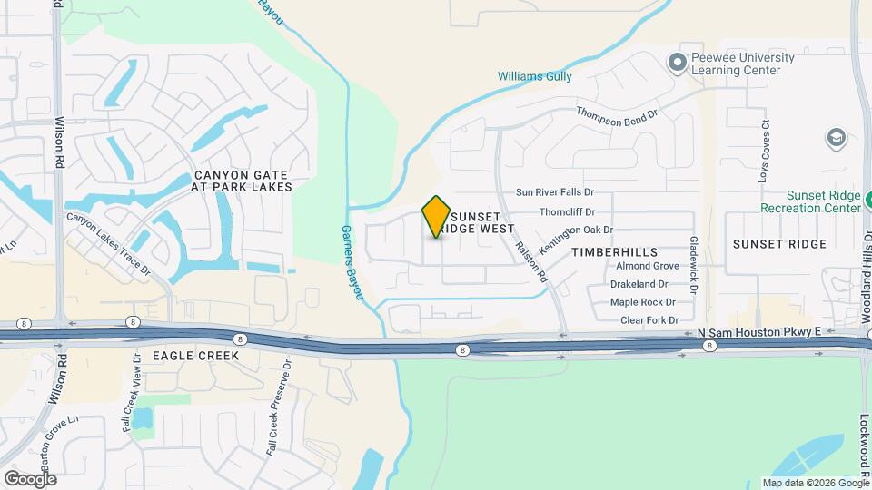 15023 Roche Rock Dr Map and Location Details