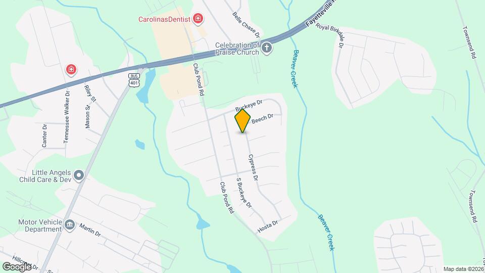 118 Cypress Dr Map and Location Details