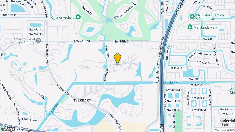 4156 Inverrary Dr Map and Location Details