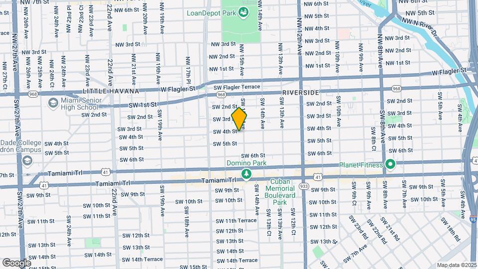 1518 SW 4th St Map and Location Details