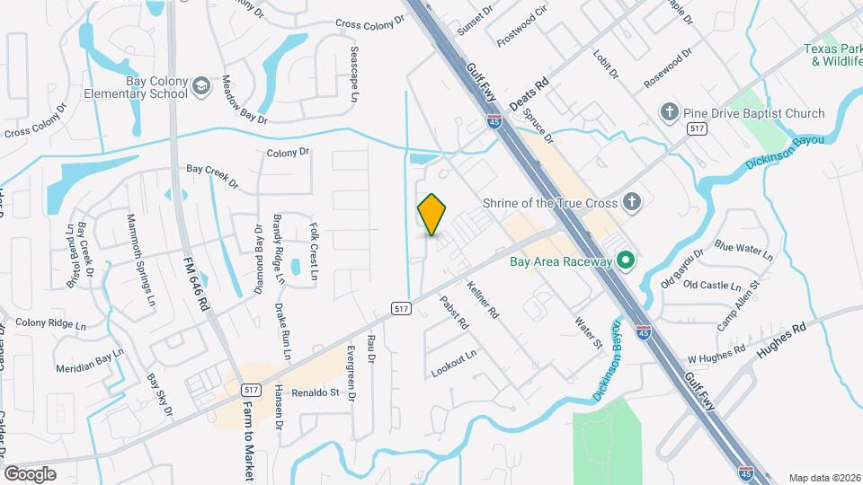 3503 Borden Gully Dr Map and Location Details