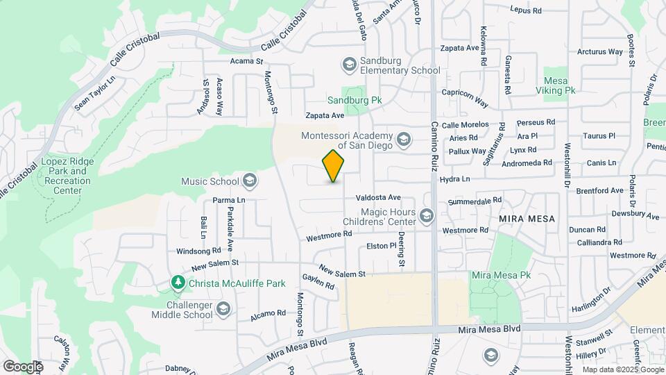 7993 Merrington Pl Map and Location Details