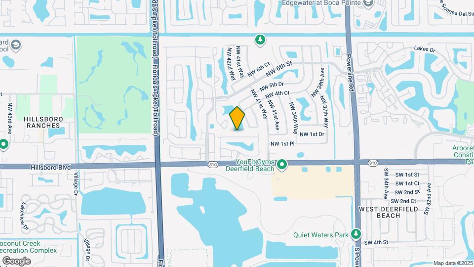 4303 NW 1st Dr Map and Location Details