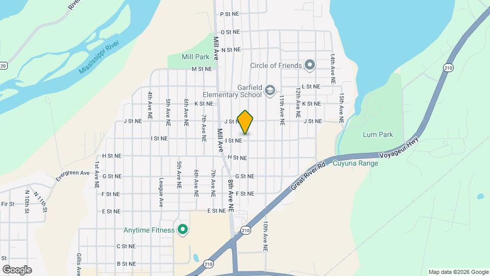 923 I St NE Map and Location Details