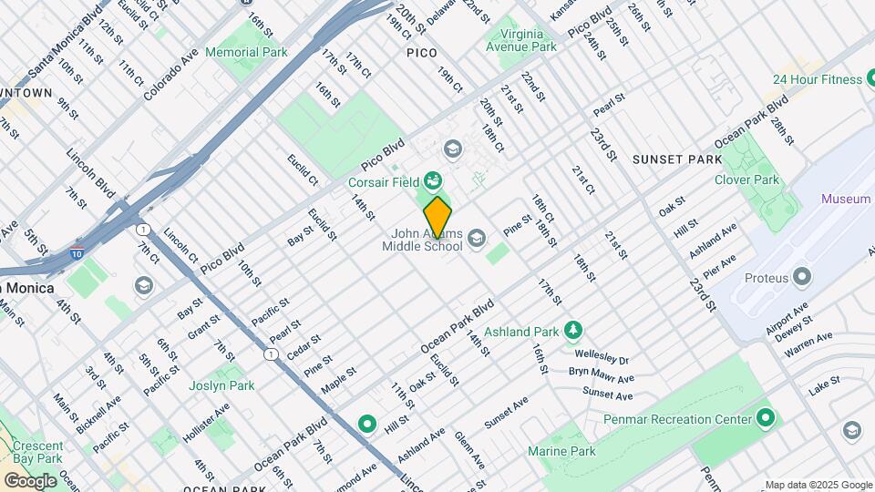 2318 16th St Map and Location Details