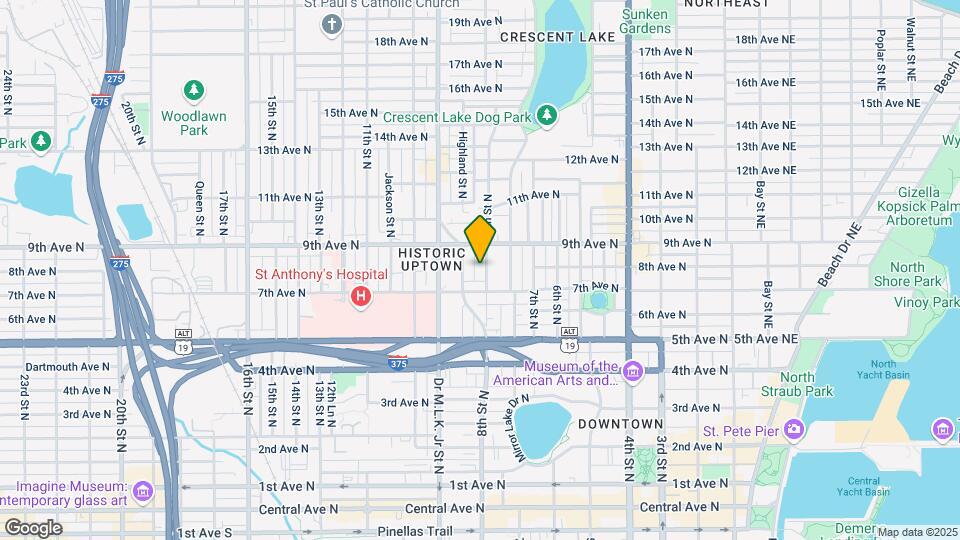 736 8th St N-Unit -736 Map and Location Details