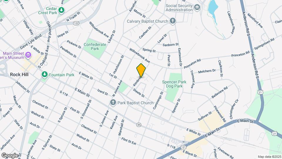 444 Kimbrell St Map and Location Details
