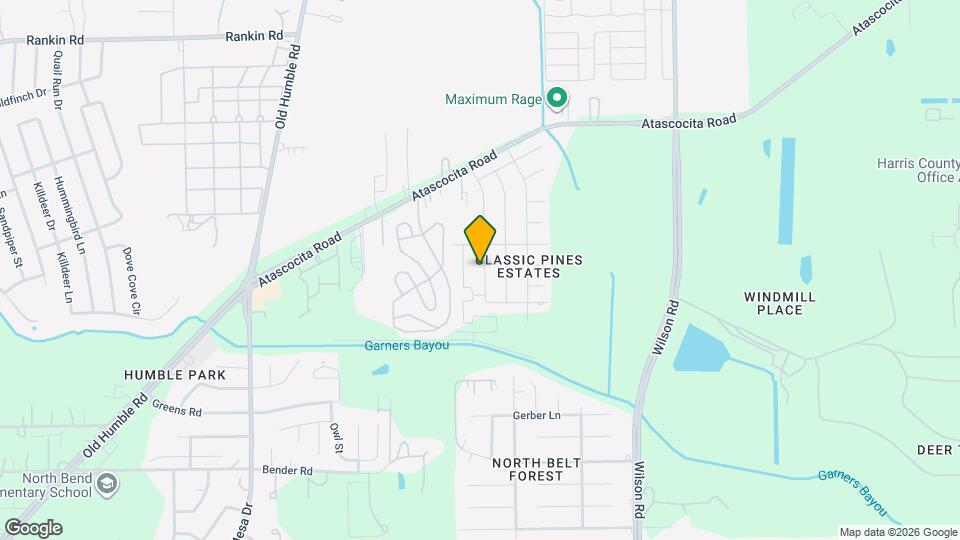 3606 Atascocita Vale Dr Map and Location Details