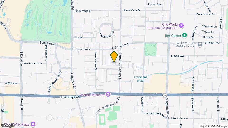3861 Daisy St Mapa y Detalles de la Ubicación