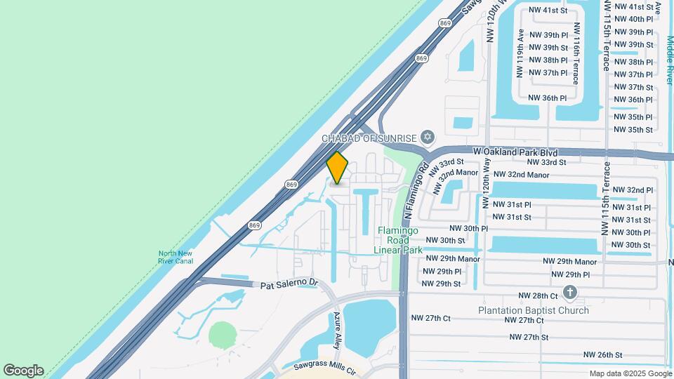 12654 NW 32nd Pl Map and Location Details