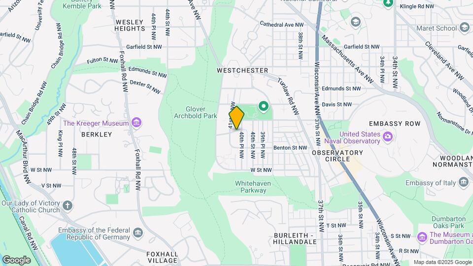 4000 Beecher St NW Map and Location Details