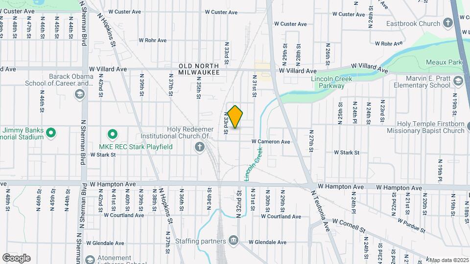 3211 W Fairmount Ave Map and Location Details